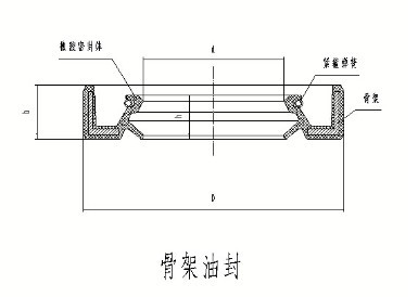 骨架油封安装图