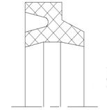 液压油缸密封件的双作用防尘圈密封圈油封截面图3